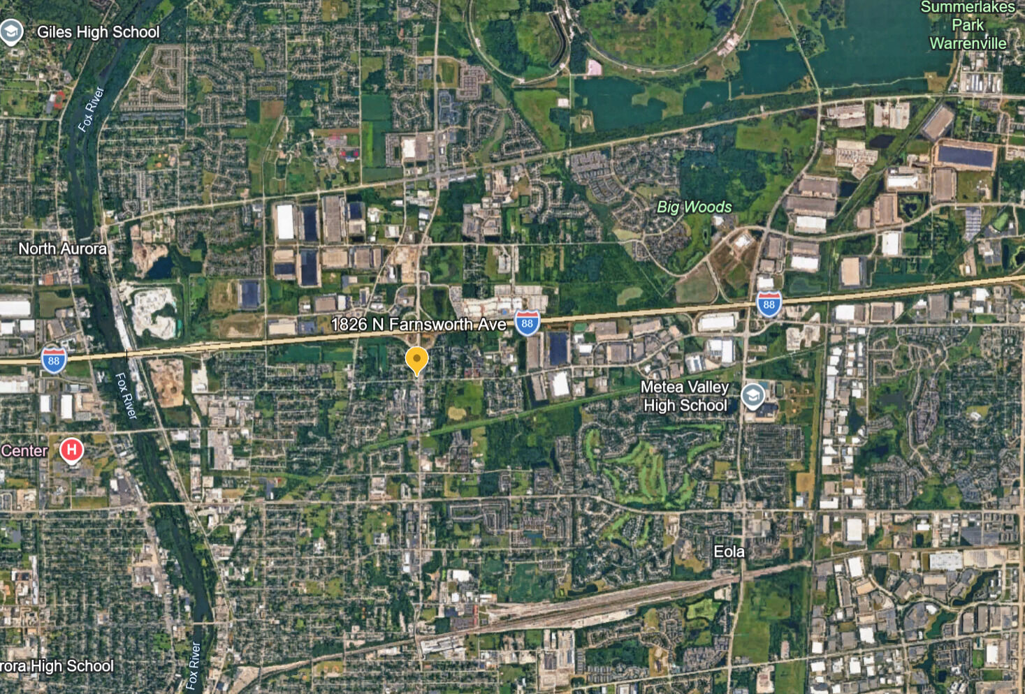 Property Photo:  1826 N Farnsworth Avenue  IL 60505 