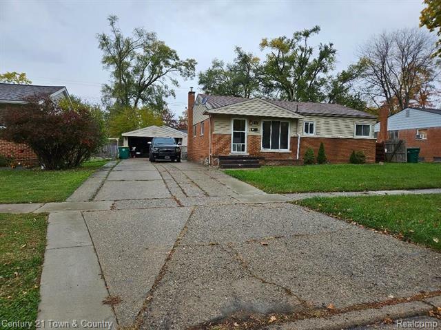 Property Photo: 1112 Zephyr Street MI 48198