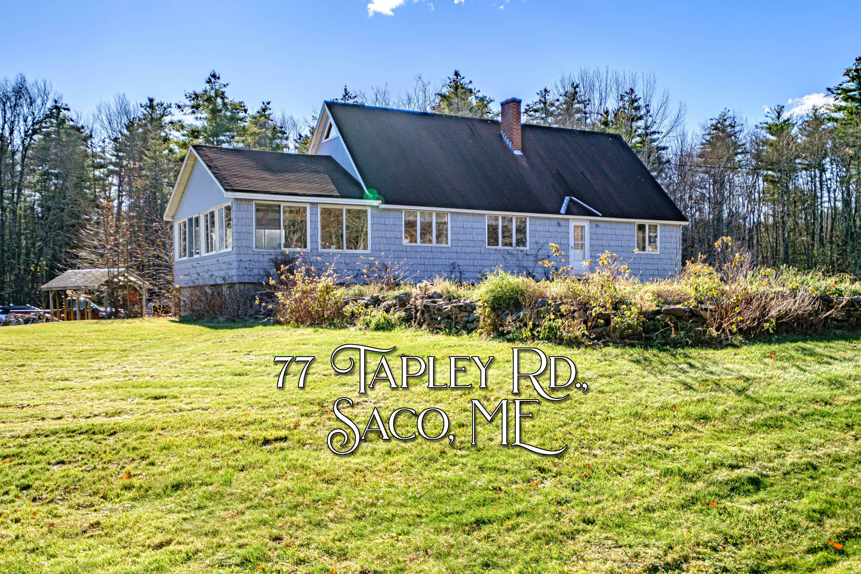 Property Photo: 77 Tapley Road ME 04072