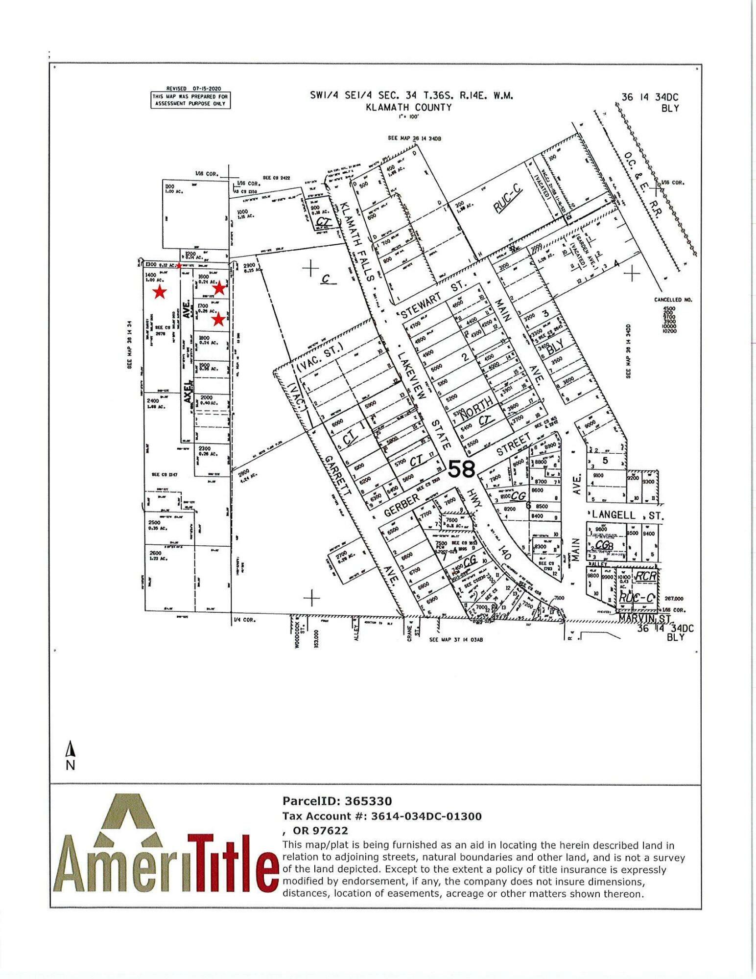 Property Photo:  Lot 1700,1600,1400,1200 Axel Avenue  OR 97622 