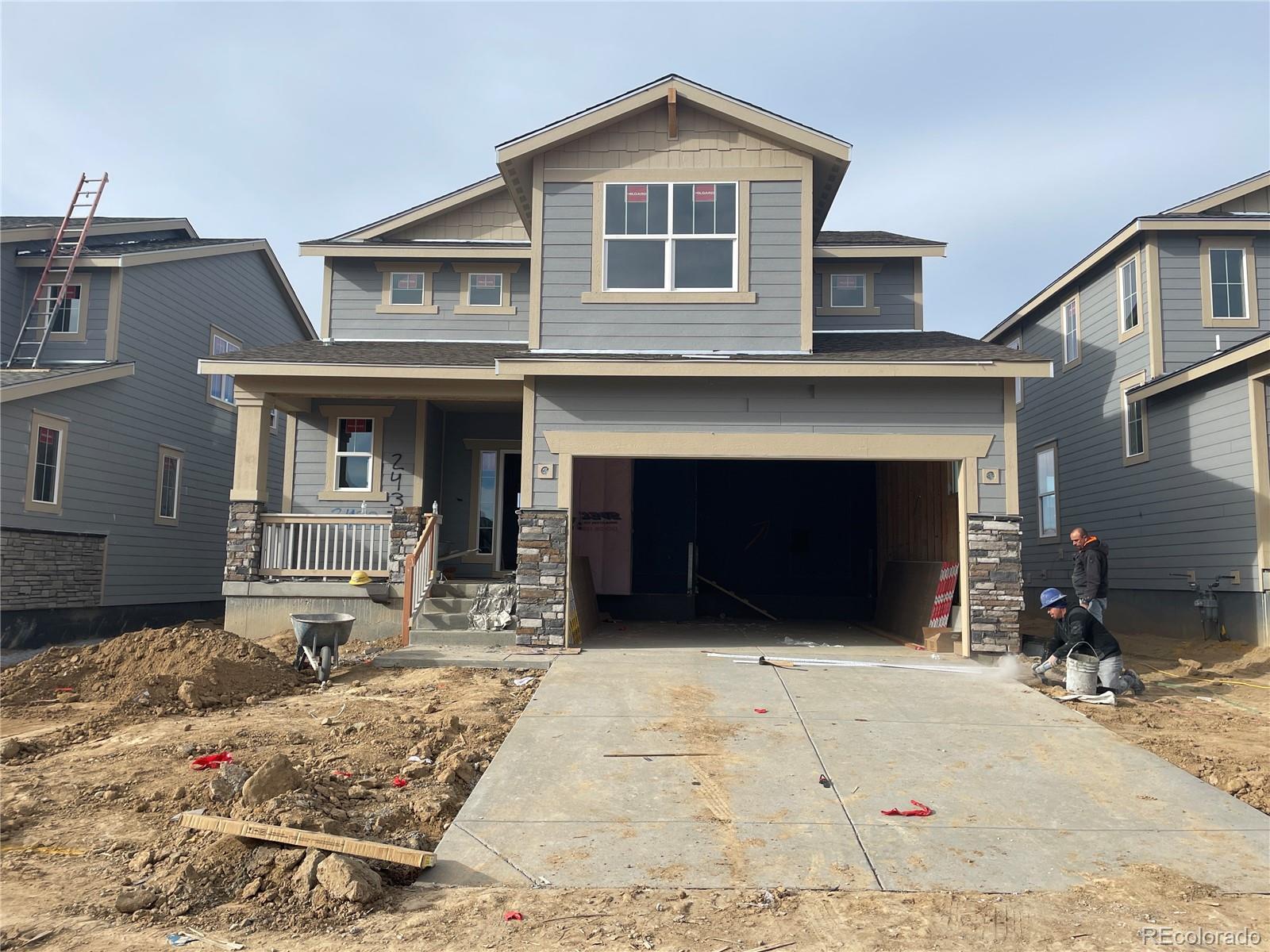 Property Photo: 2432 Crescent Circle CO 80026