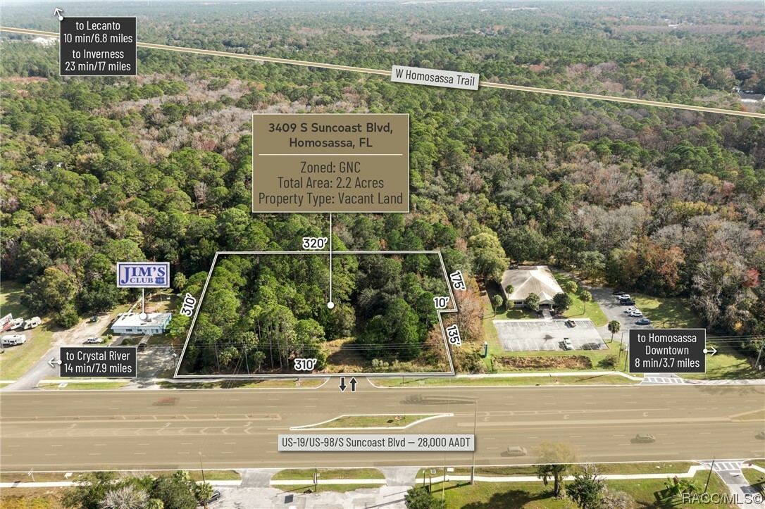 Property Photo: 3409 S Suncoast Boulevard FL 34448