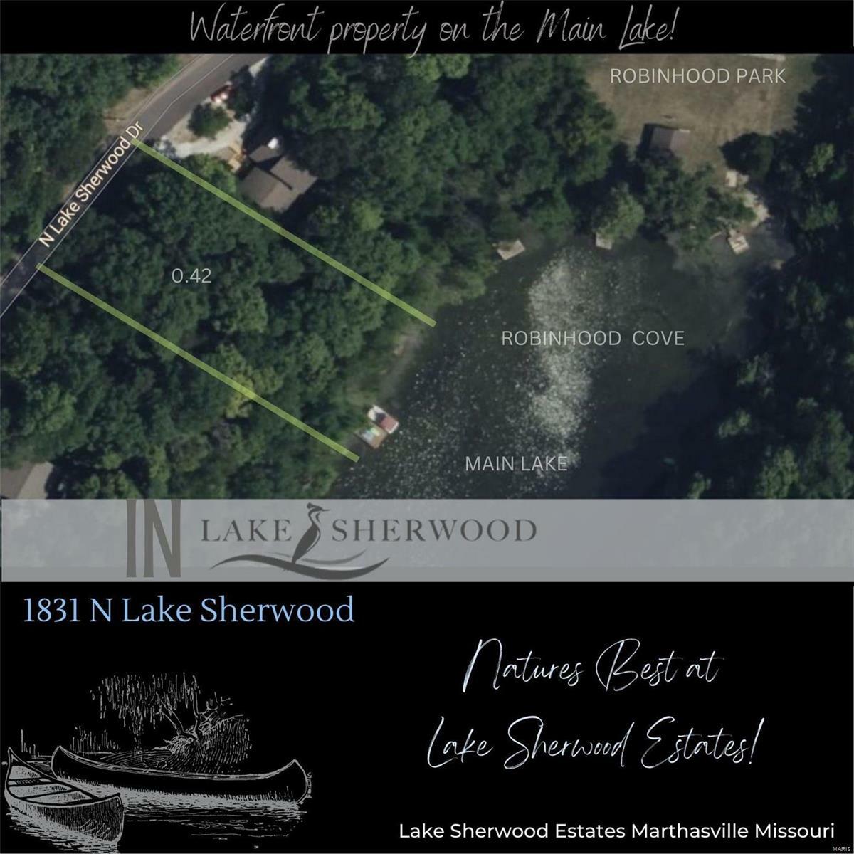 Property Photo: 1831 N Lake Sherwood MO 63357