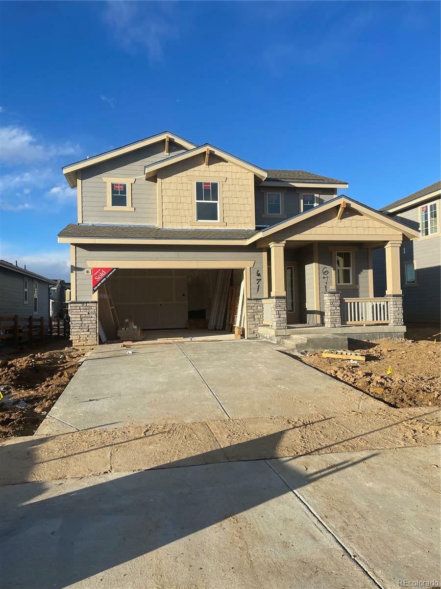 Property Photo: 671 Rob Roy Court CO 80026