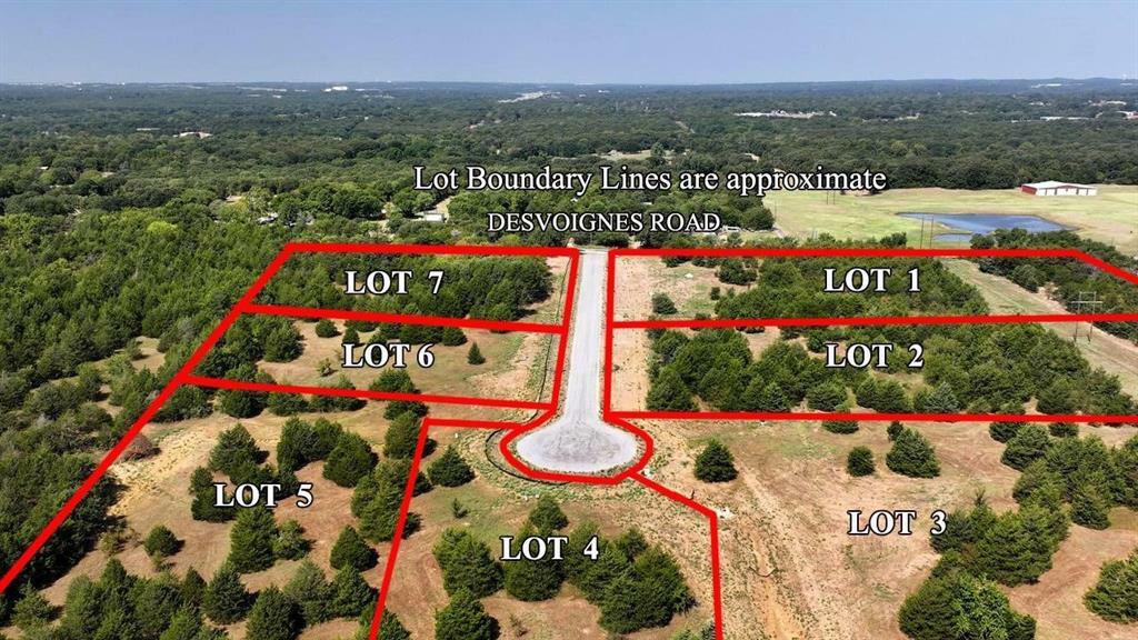 Property Photo: Lt 1 Meadows Estate Court TX 75020