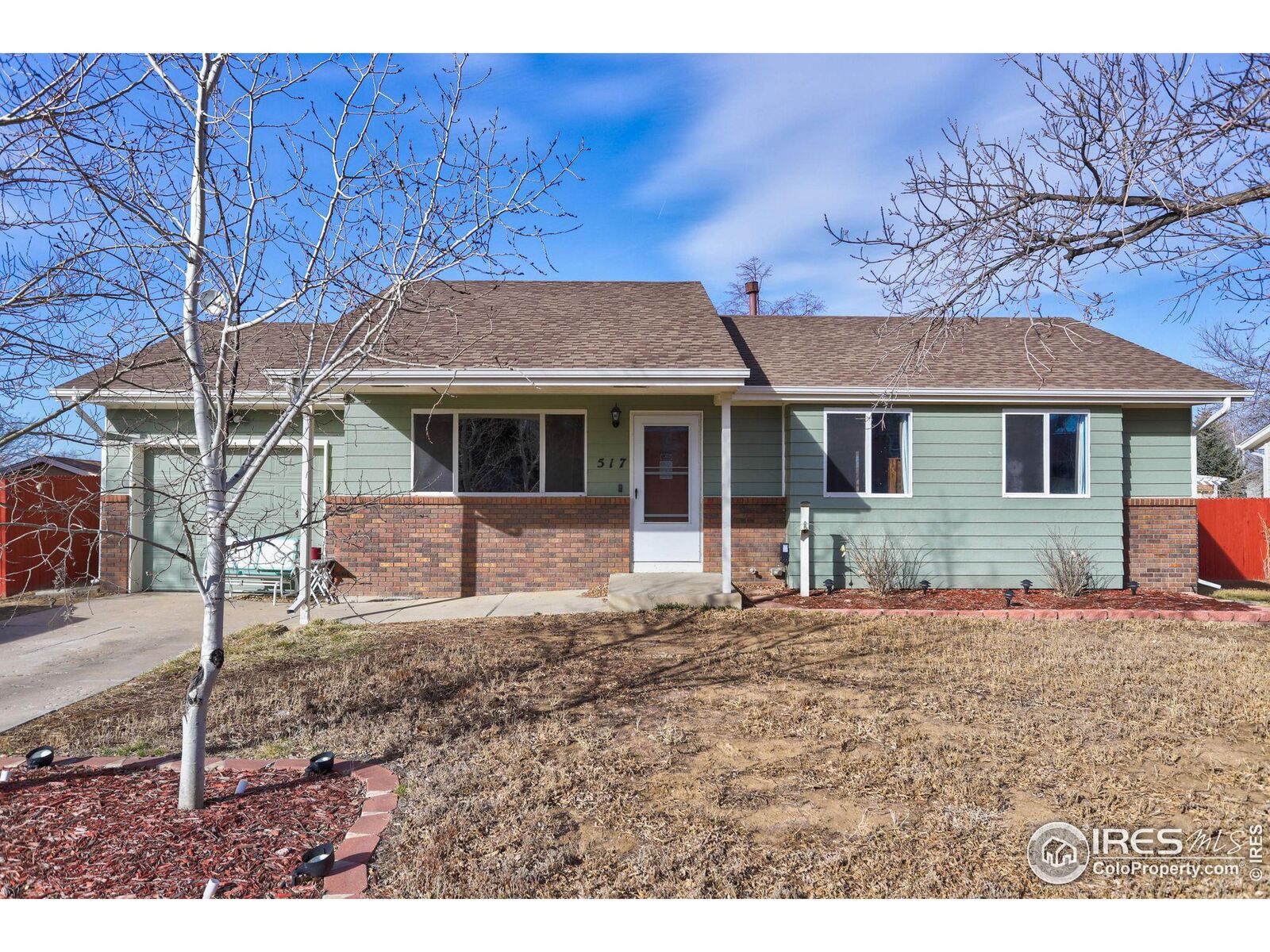Property Photo: 517 Woods Ave CO 80610