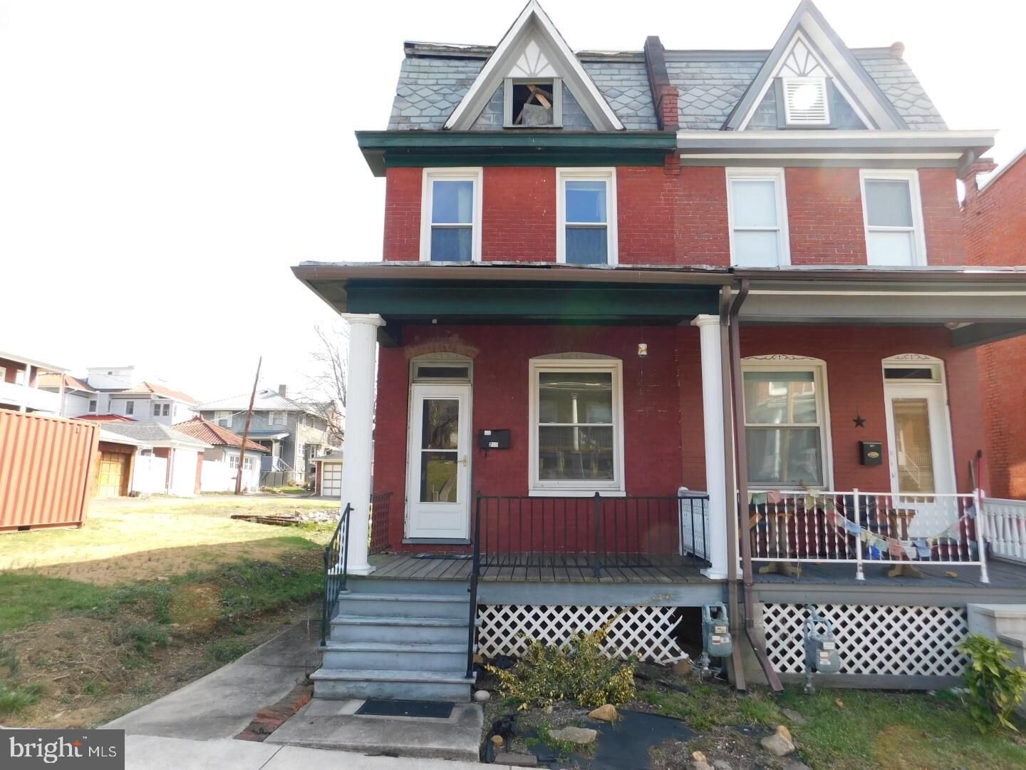 Property Photo: 219 Saratoga Street MD 21502