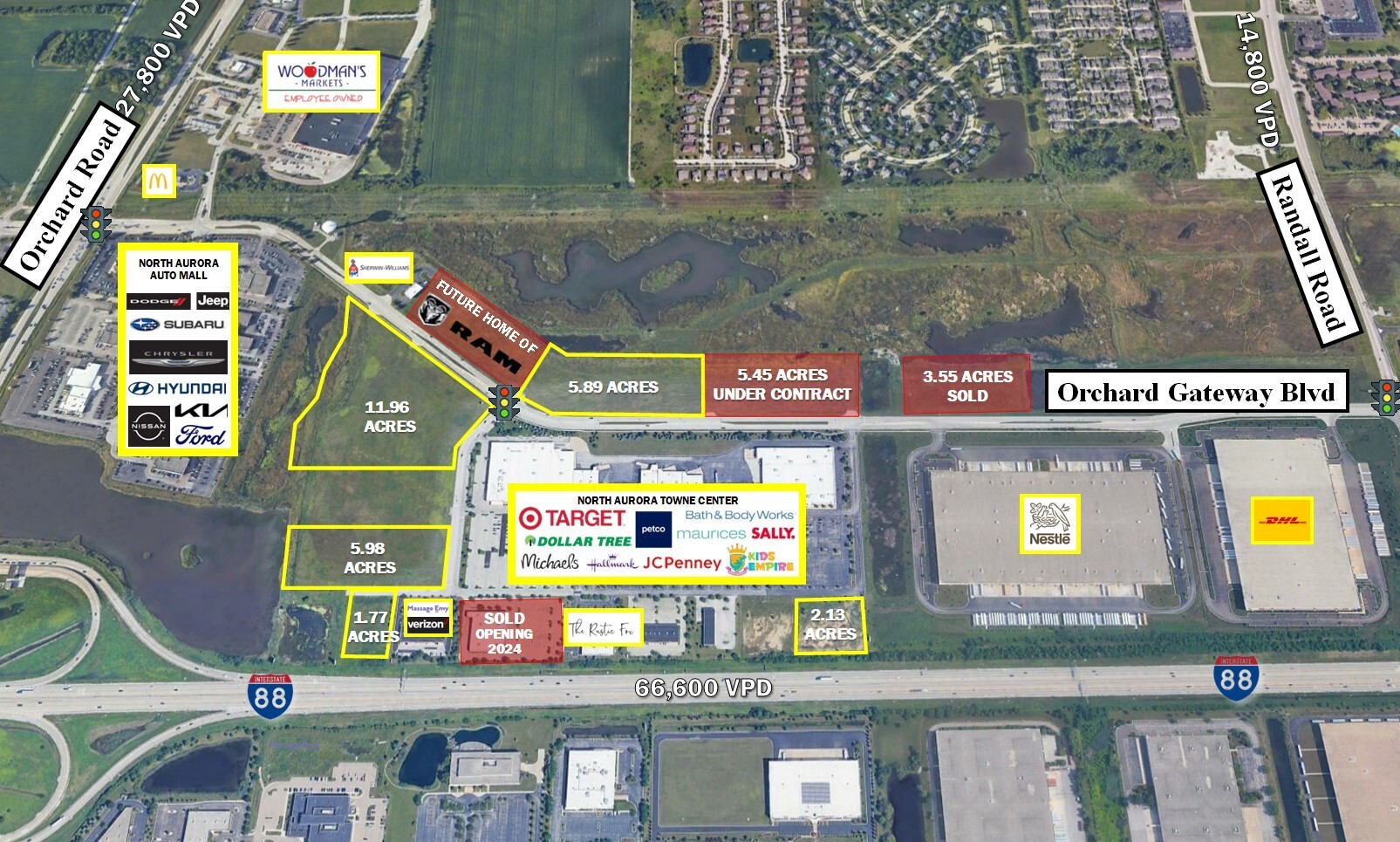 Property Photo: Lot 1 South Towne Center Drive IL 60542