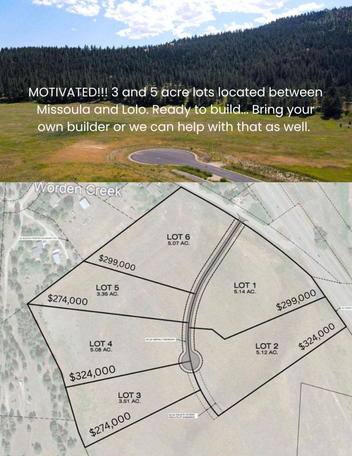 Property Photo: 0 Hwy 93 Lot 5 MT 59847