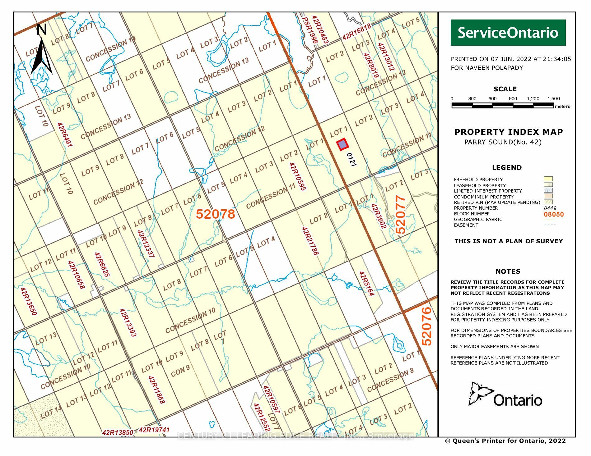 Photo de la propriété:  0 79.504452 Rd Road W  ON L1S 7S2 