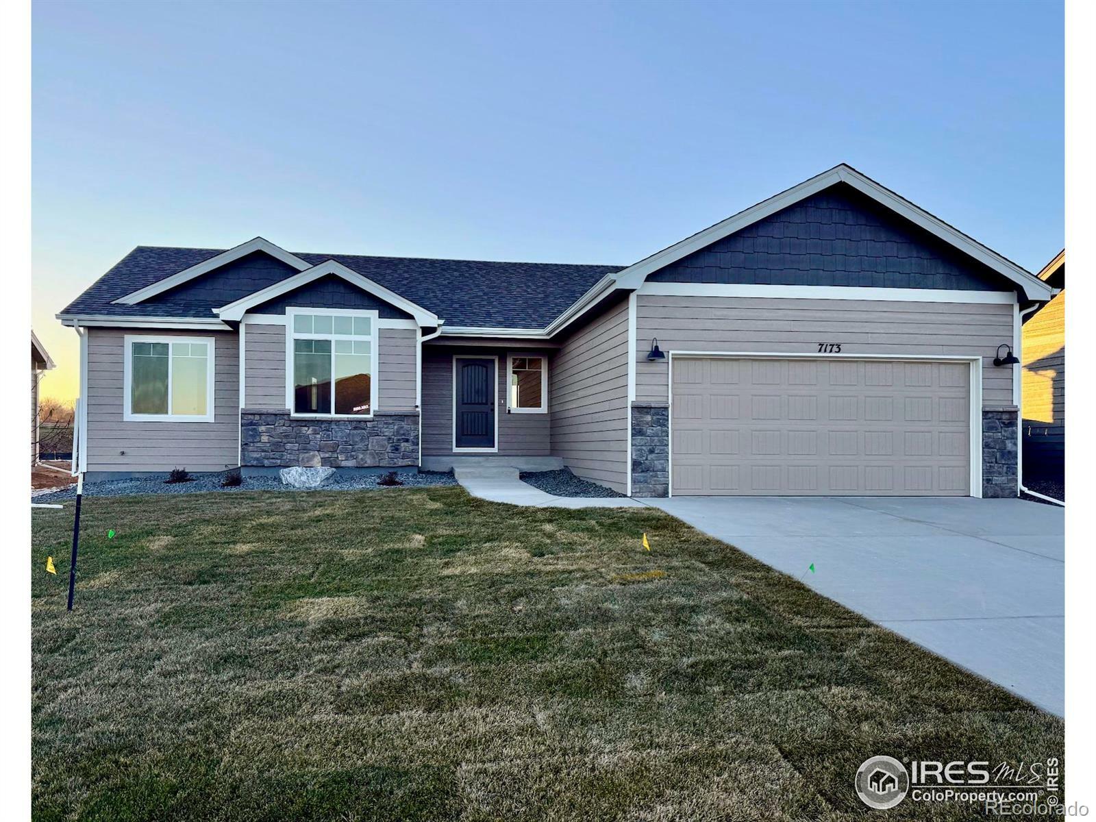 Property Photo: 7173 Rye Grass Drive CO 80549