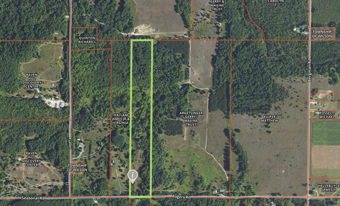 Property Photo:  Rogers Road 20 Acres  MI 49727 