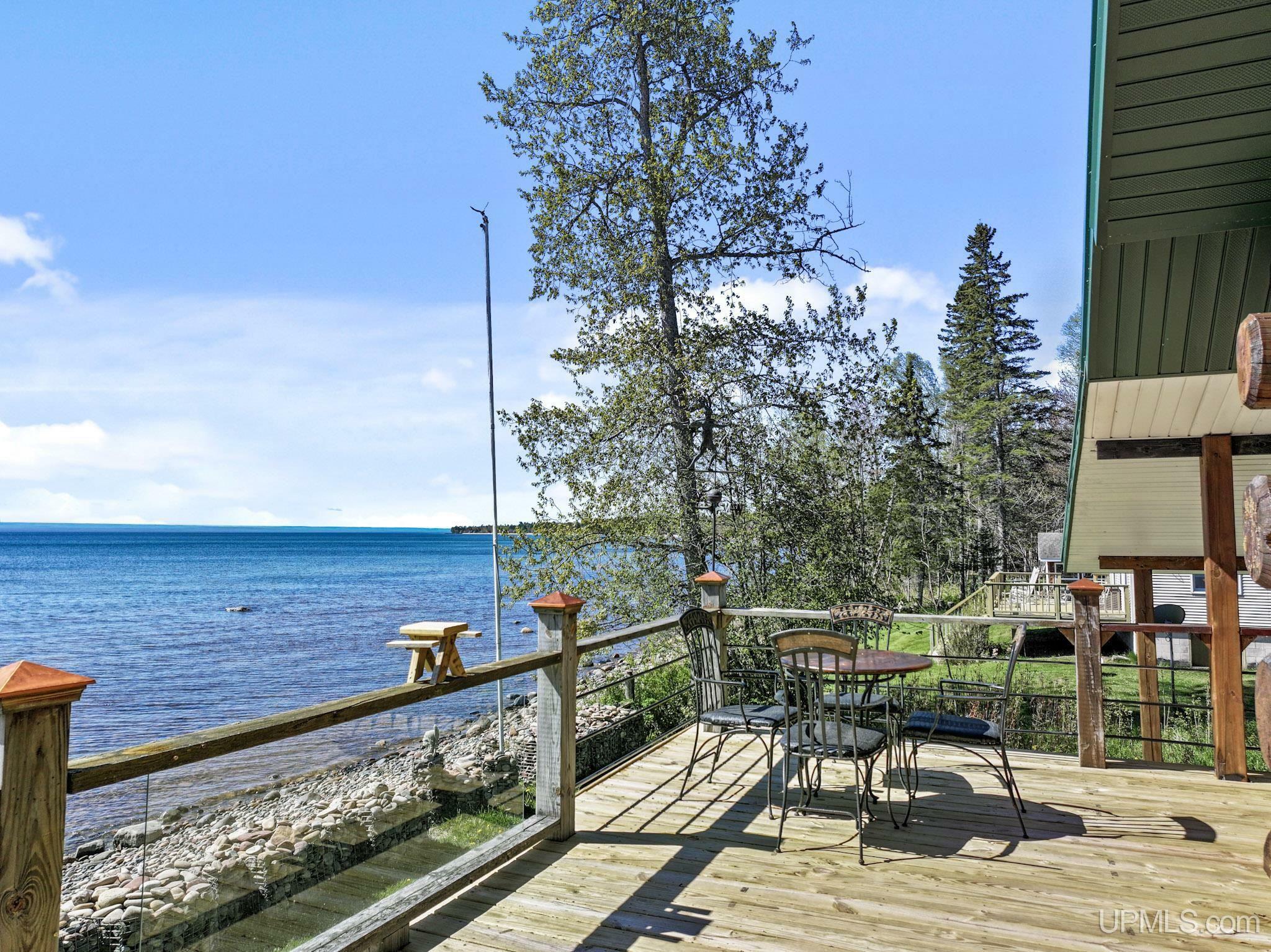 Property Photo:  45698 Rabbit Bay  MI 49945 