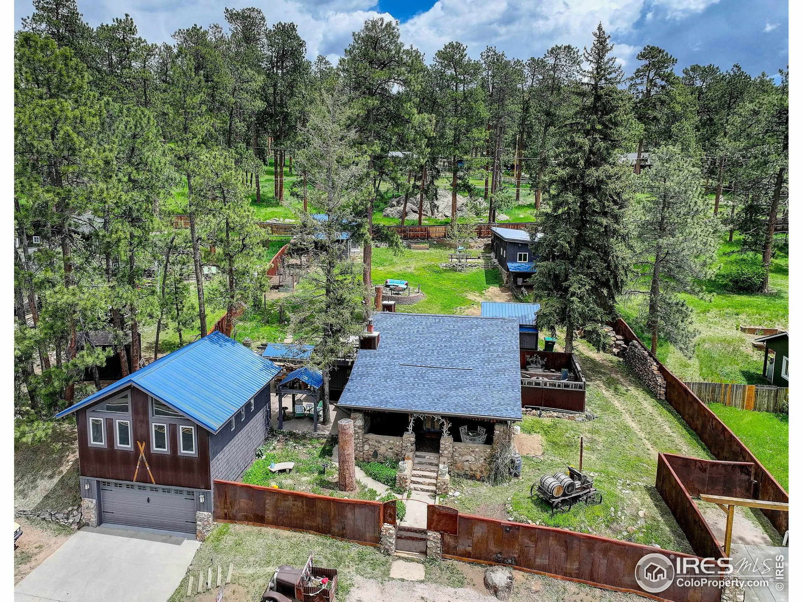 Property Photo:  4546 Parmalee Gulch Rd  CO 80454 