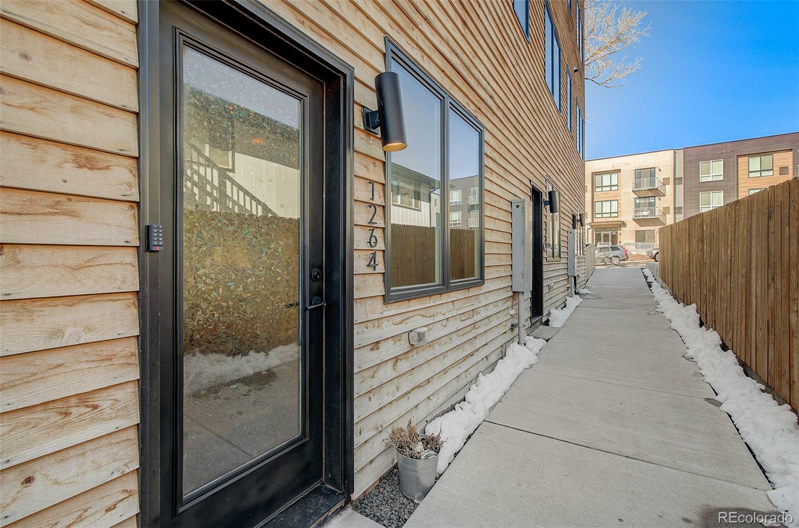 Property Photo: 1264 Newton Street CO 80204