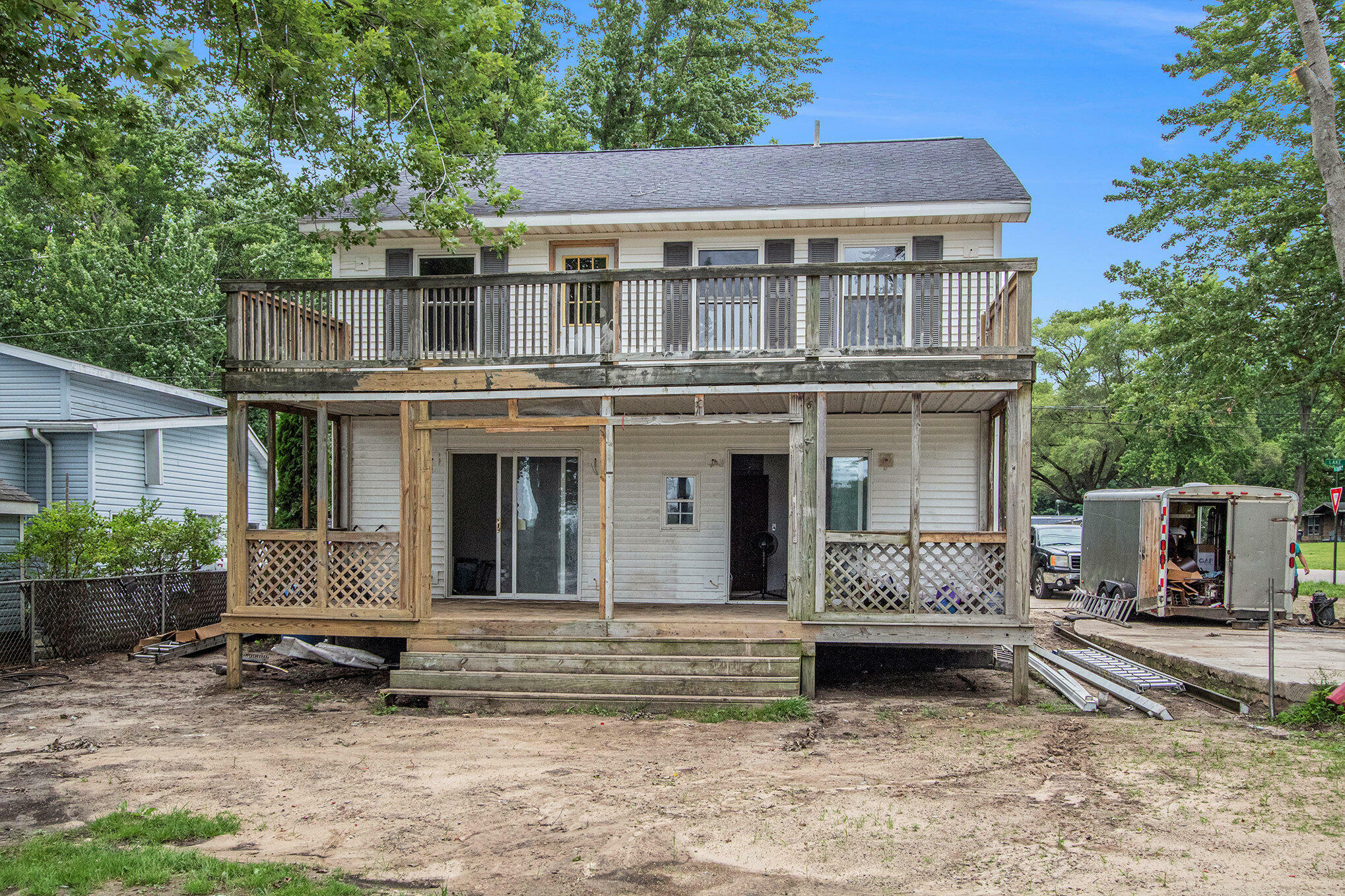 Property Photo:  7122 Lake Road  MI 49038 