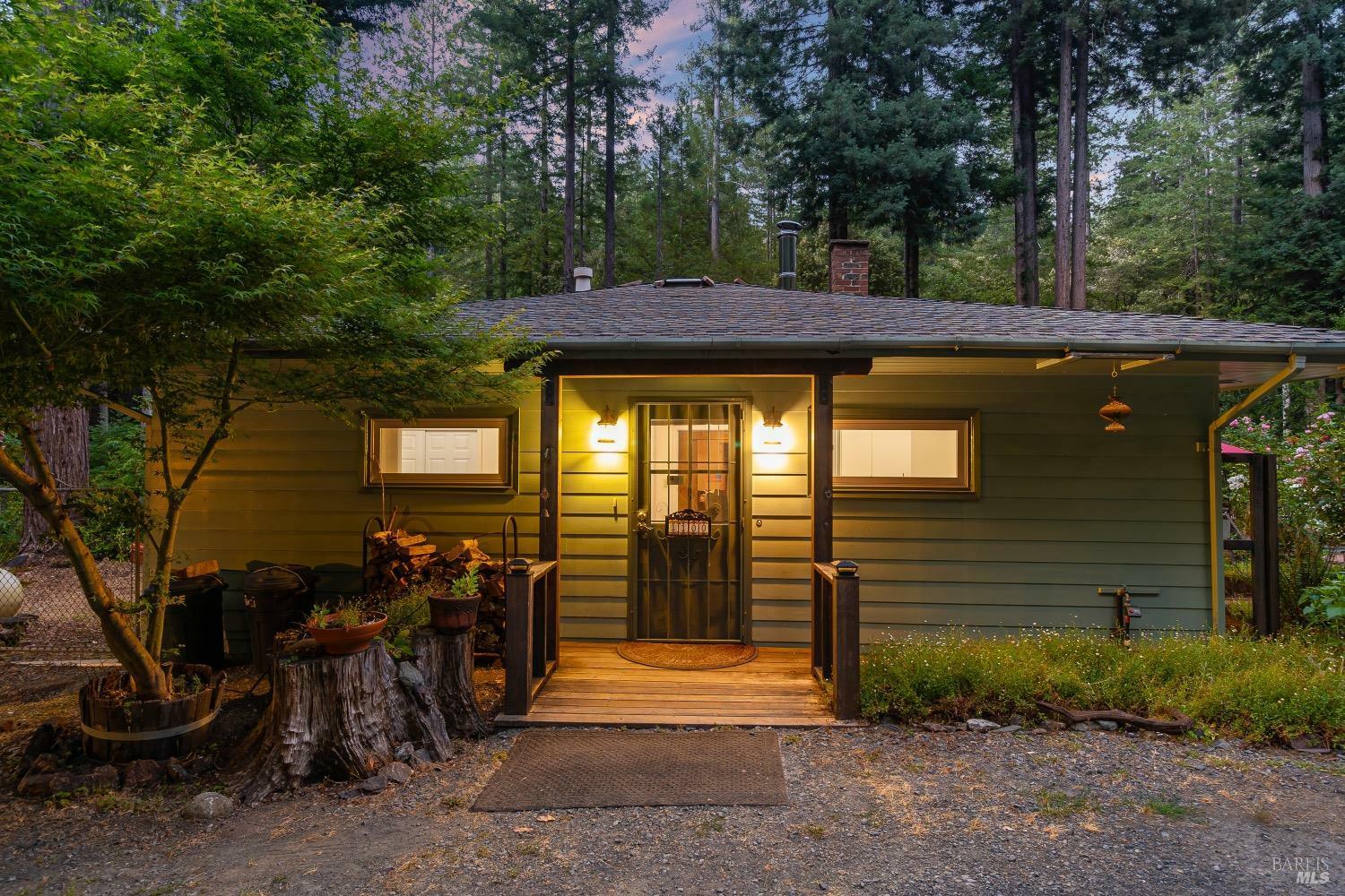 Property Photo:  1100 Kidd Creek Road  CA 95421 