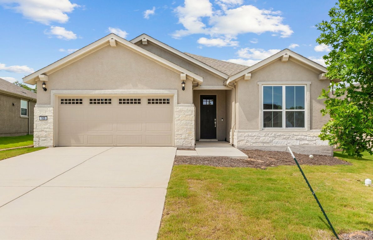 Property Photo: 105 Riversong Cove TX 78633