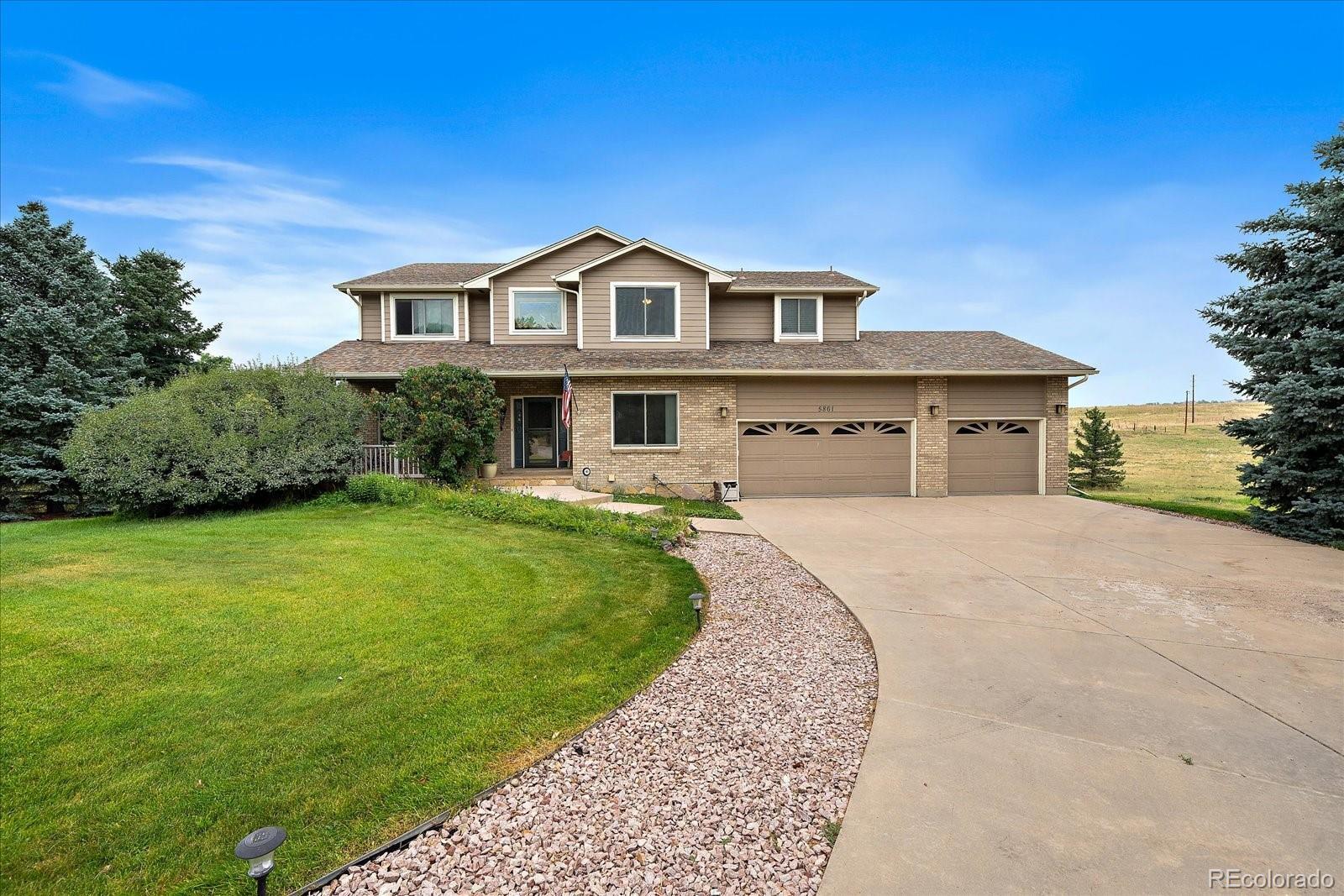 Property Photo: 5861 E Valley Hi Drive CO 80138