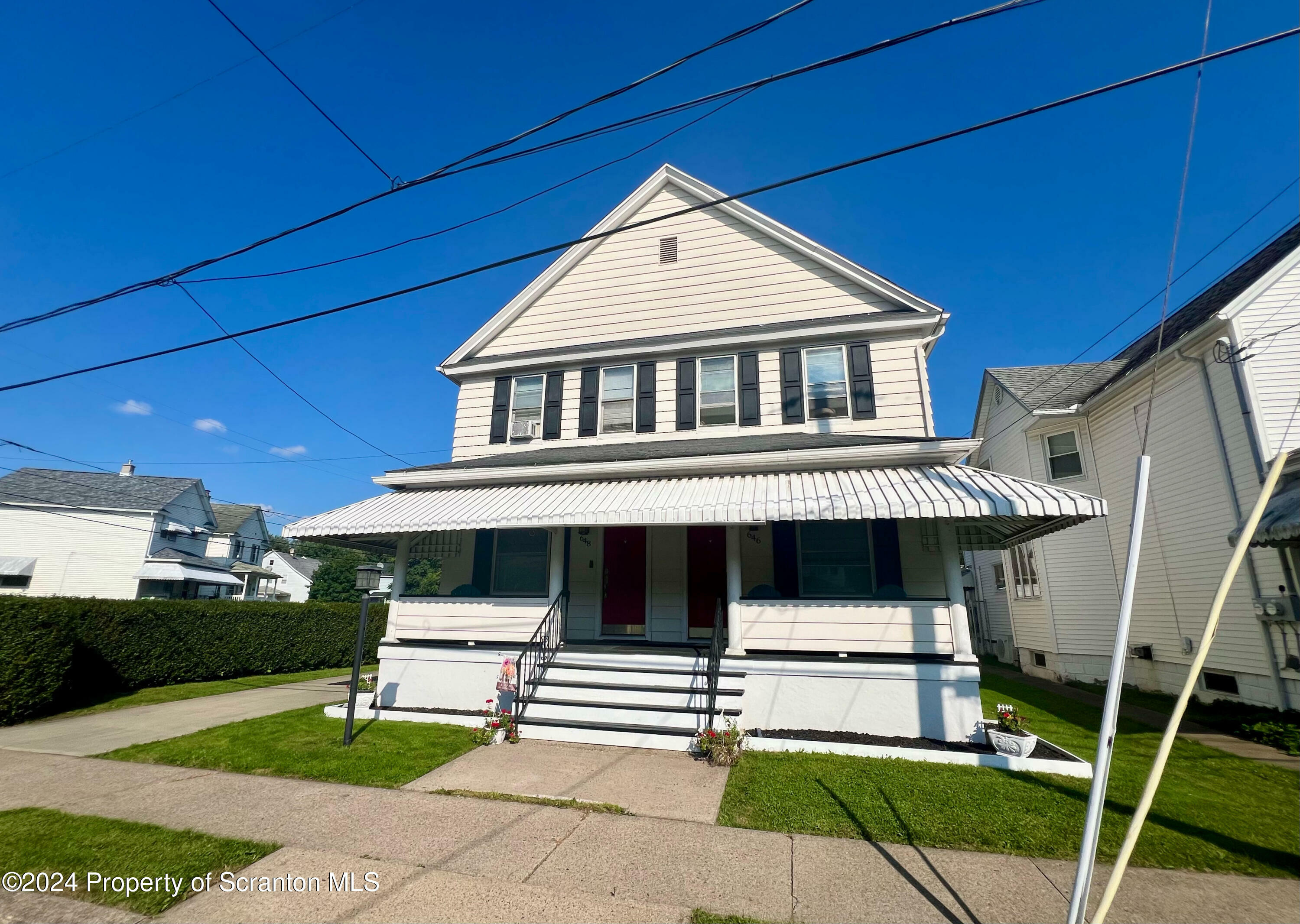 Property Photo:  646-648 Ash Street  PA 18519 