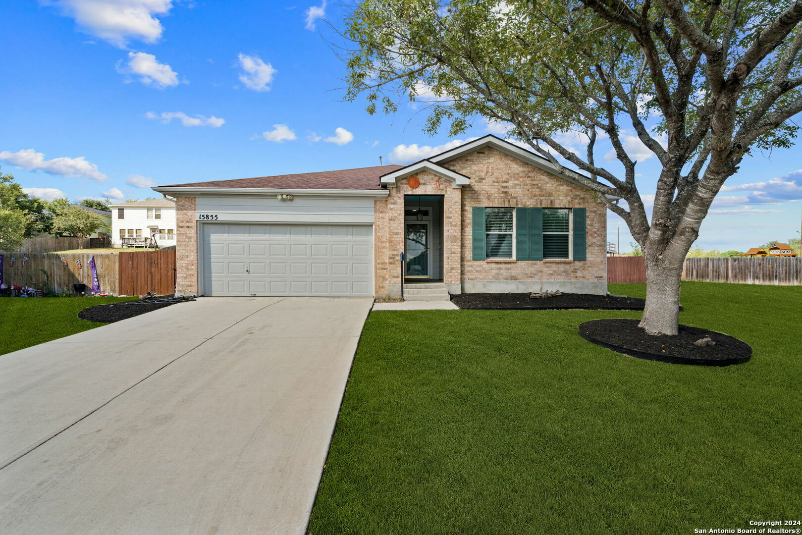 Property Photo:  15855 Blue Sky  TX 78154 