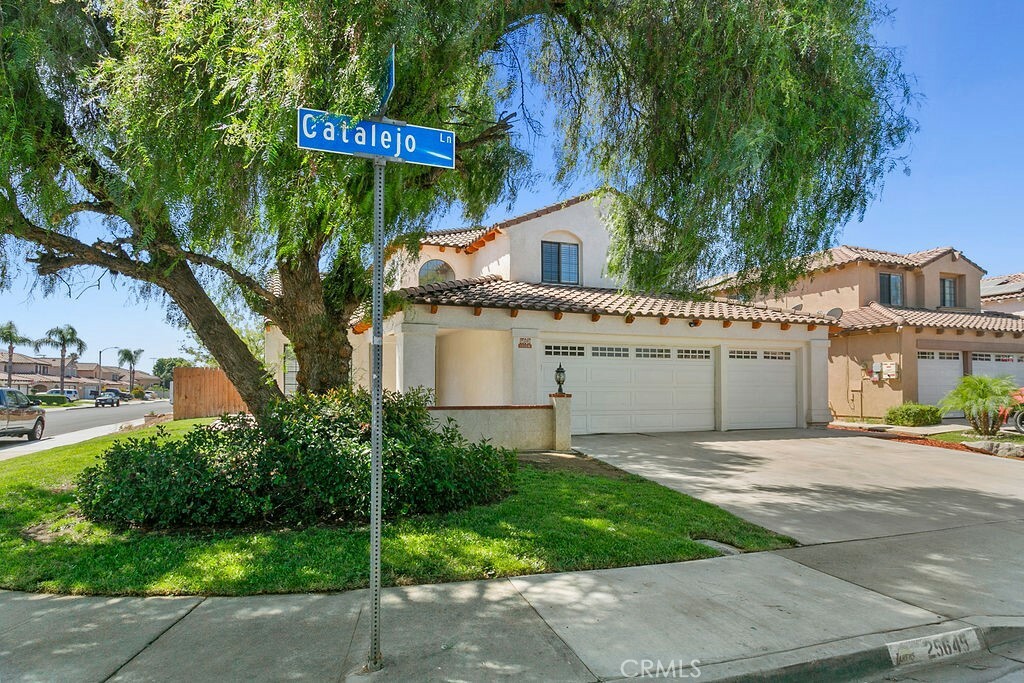 Property Photo:  25645 Catalejo Lane  CA 92551 