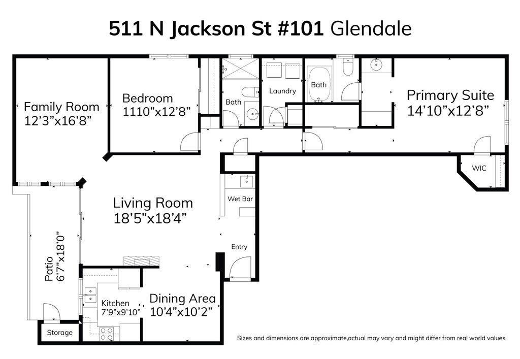 Property Photo:  511 N Jackson Street 101  CA 91206 