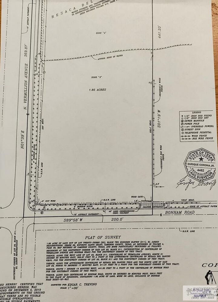 Property Photo: 0 Bonham Rd. TX 78521