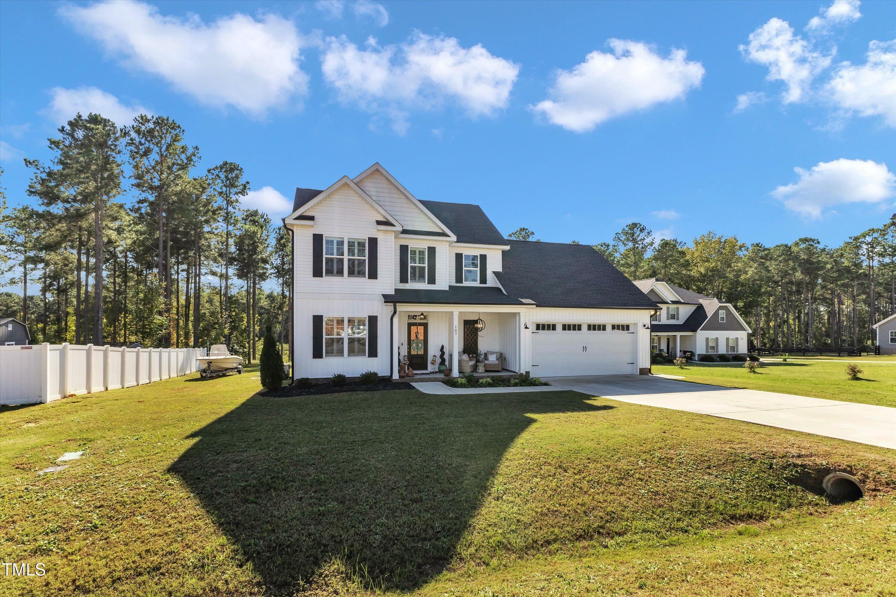 Property Photo:  107 Ravens Row Drive  NC 27504 