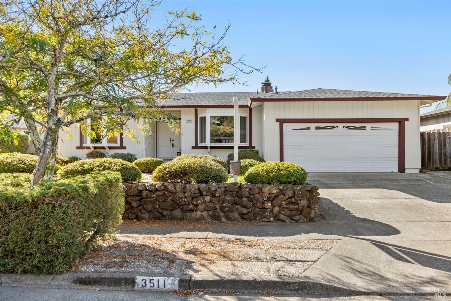 Property Photo:  3511 Bonita Vista Drive  CA 95404 