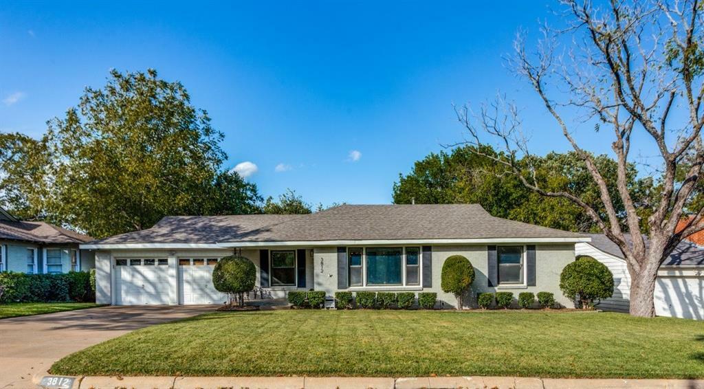 Property Photo:  3812 Heywood Avenue  TX 76109 