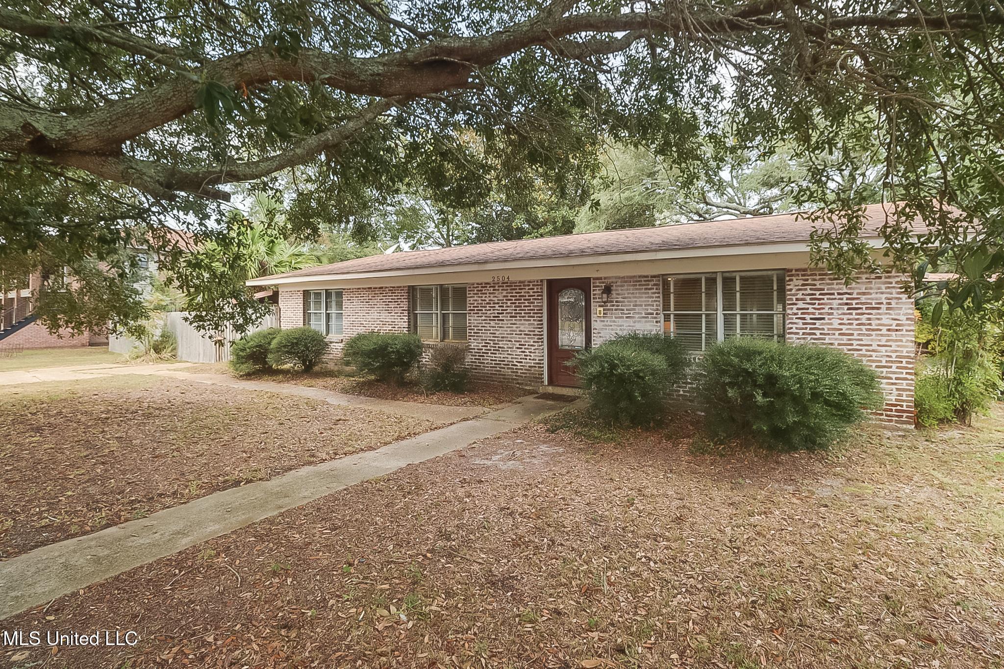Property Photo: 2504 Pass Road MS 39531