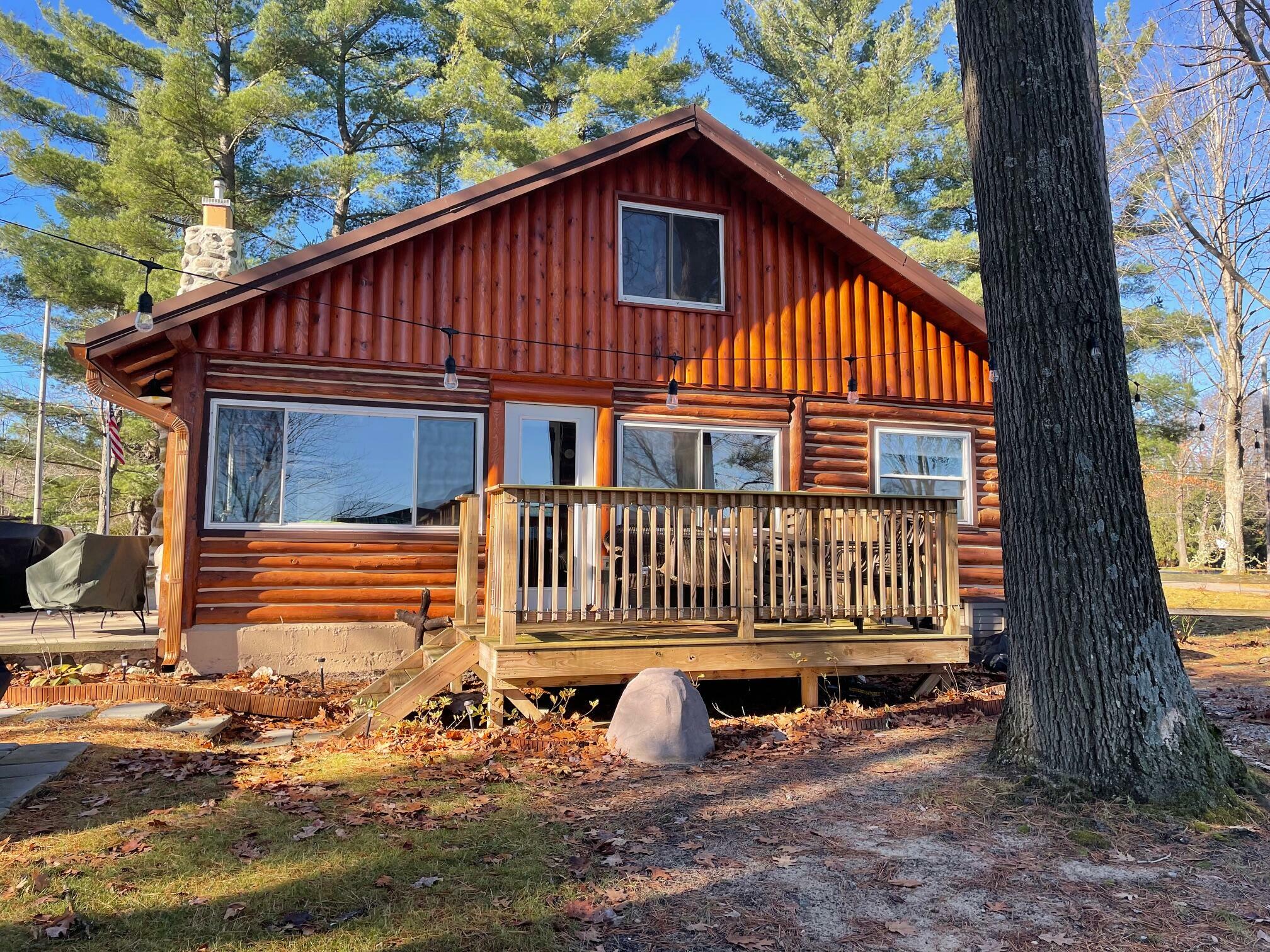 Property Photo:  Cabin 1 5545 Corey Cove  MI 49735 