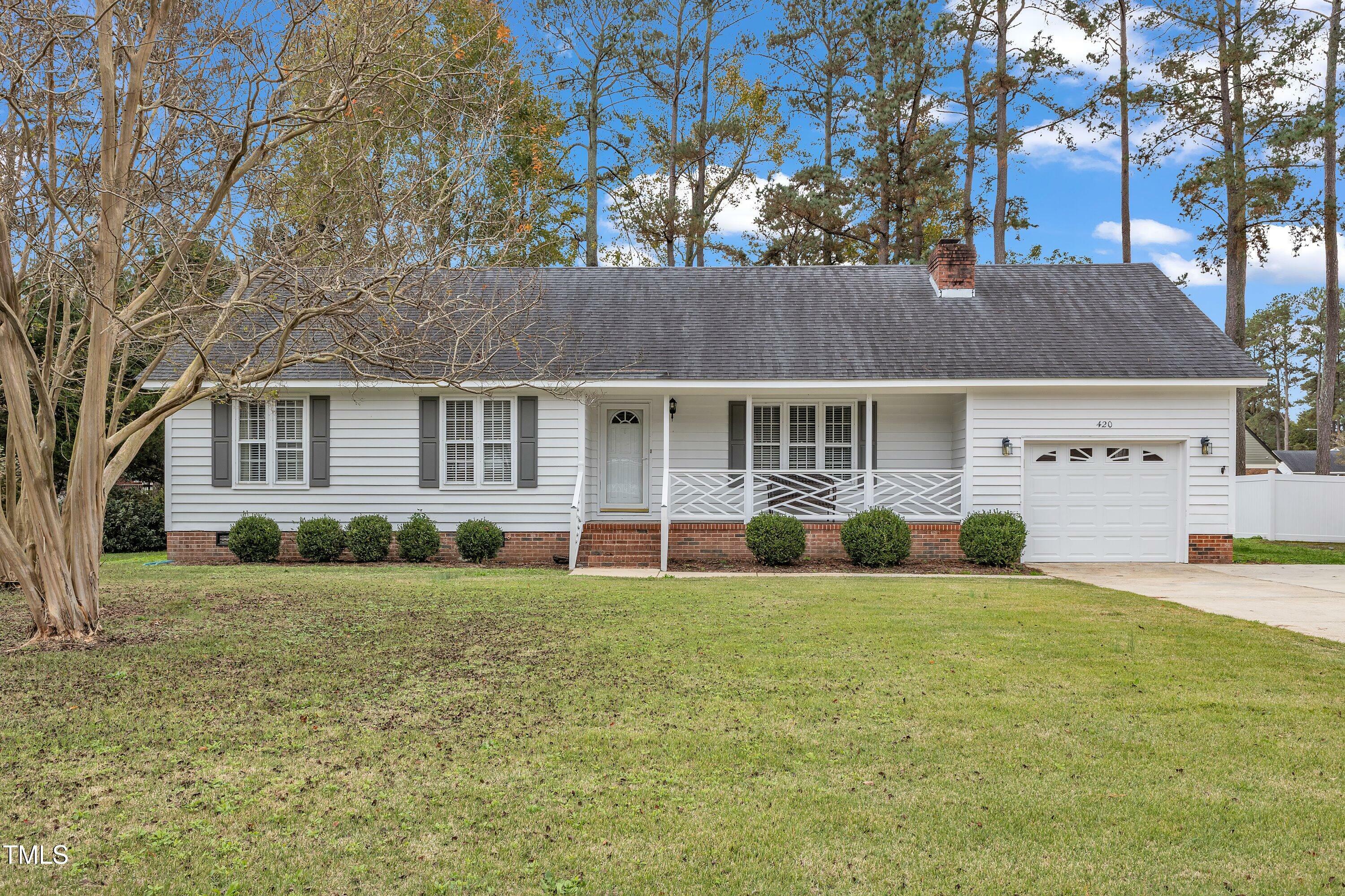 Property Photo:  420 Bennett Drive  NC 27577 