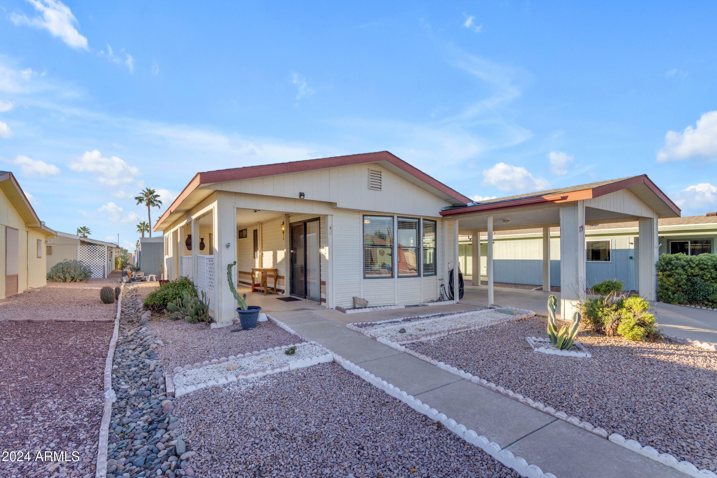 Property Photo:  3500 S Tomahawk Road 179  AZ 85119 