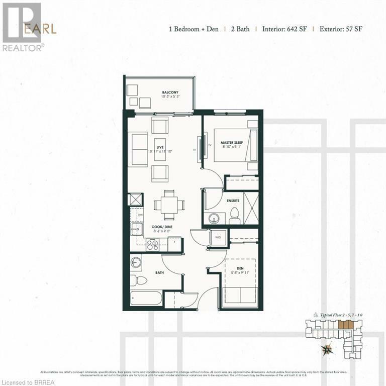 Property Photo: 401 Shellard Lane 726 ON N3T 5L5