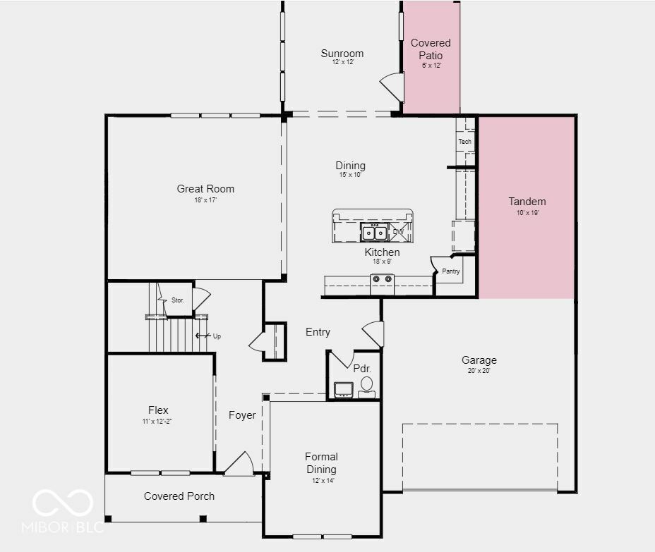 Property Photo: 6813 W Buck Stone Drive IN 46055