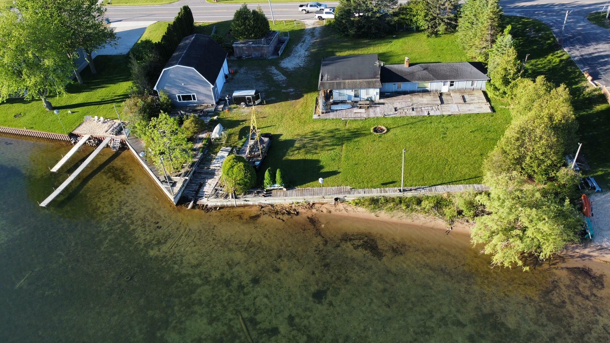 Property Photo:  4472 Crescent Beach Rd.  MI 49675 