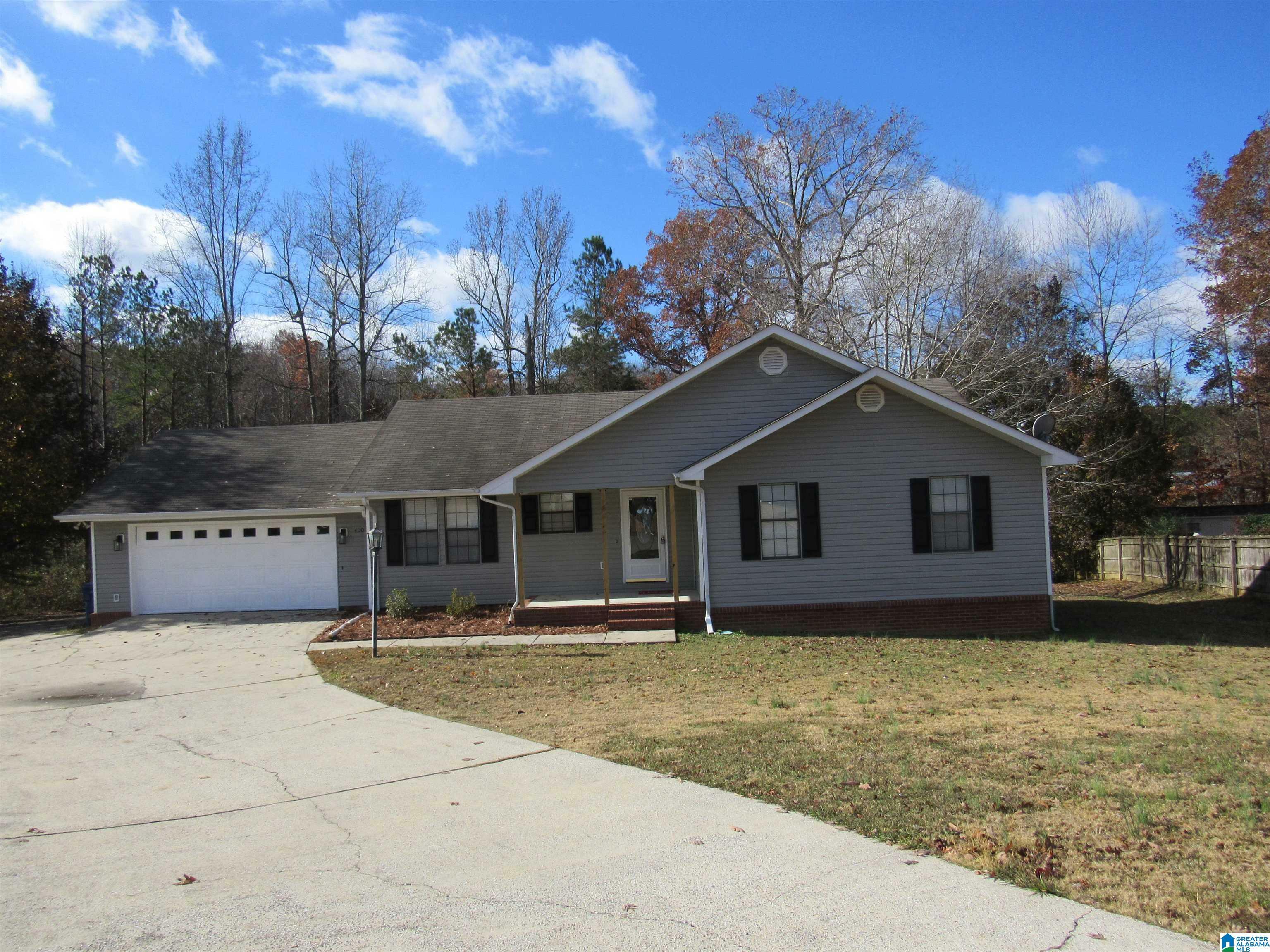 Property Photo: 4110 Brookside Lane AL 36203