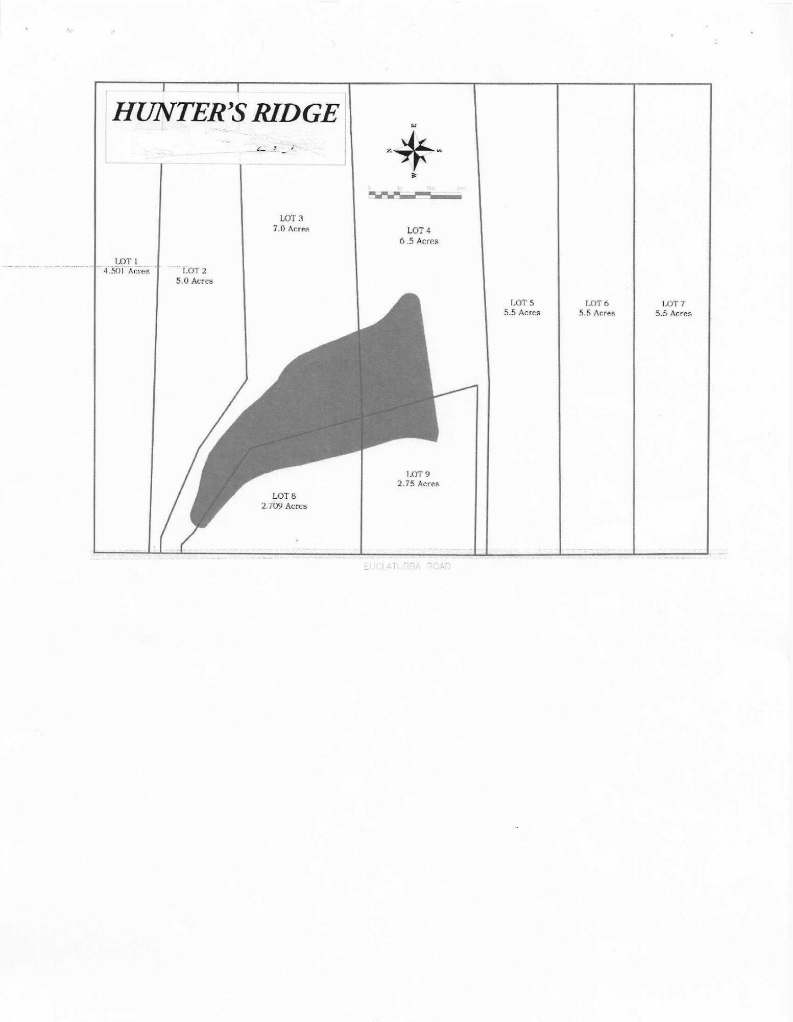 Property Photo:  Lot8 Hunter'S Ridge Euclatubba Rd  MS 38849 