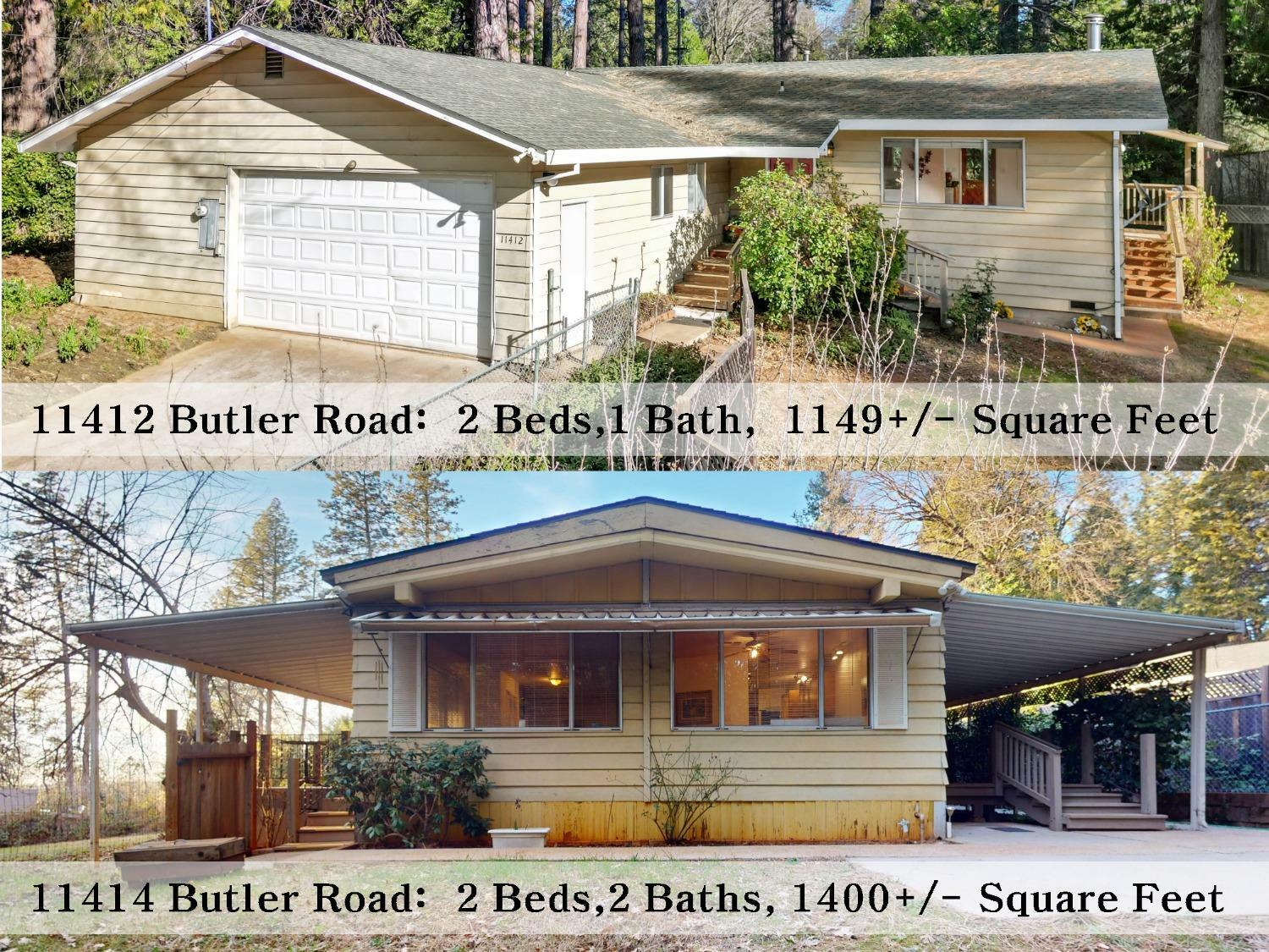 Property Photo: 11412 Butler Road CA 95945