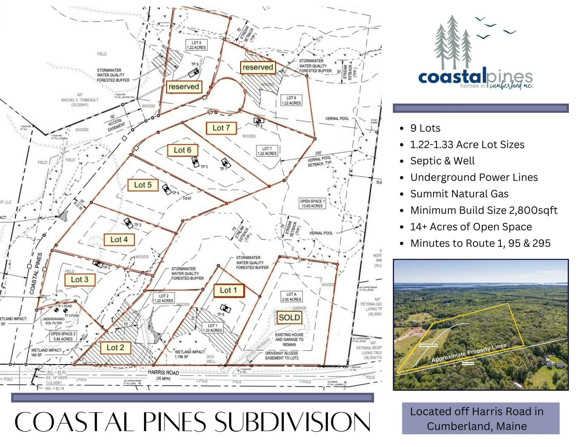 Property Photo:  Lot 7 Coastal Pines  ME 04021 