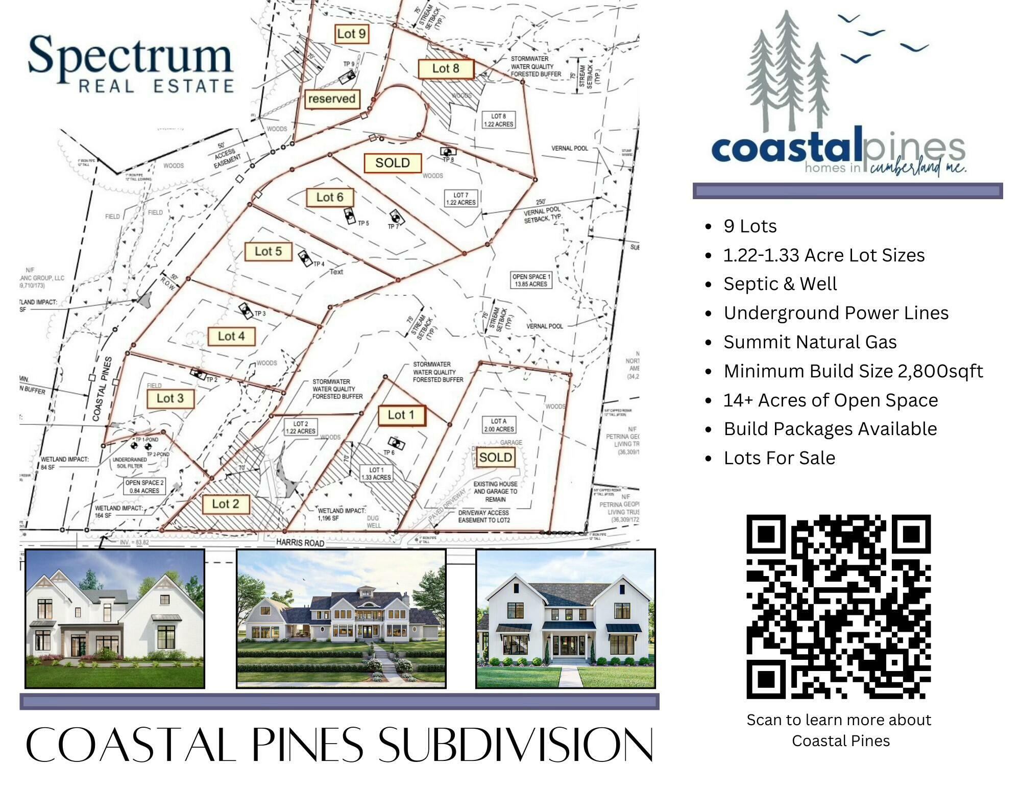 Property Photo: Lot 8 Coastal Pines ME 04021