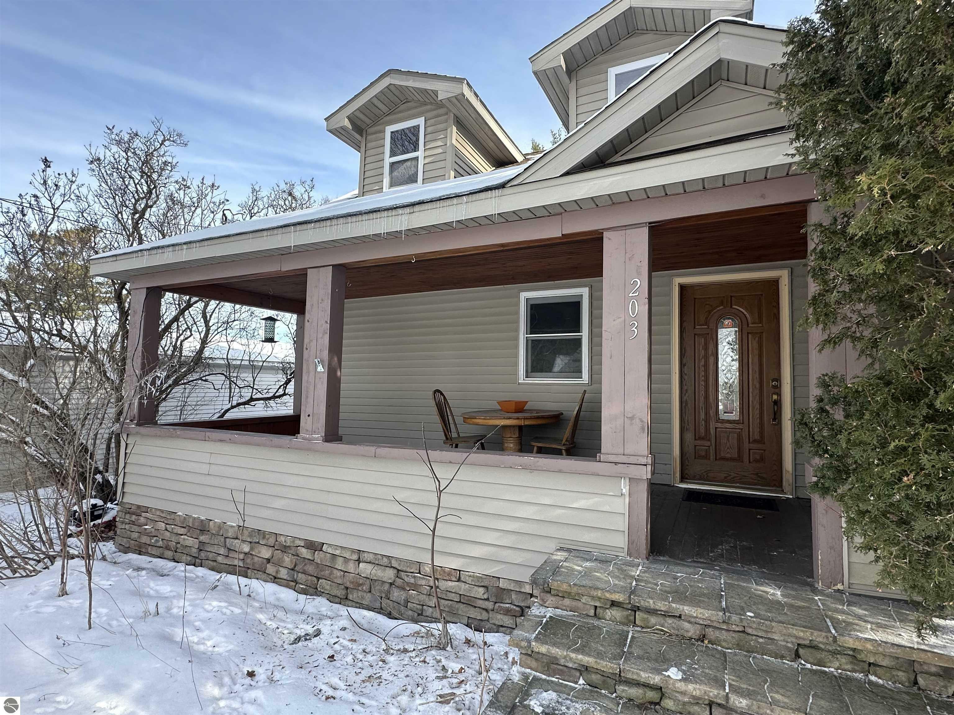 Property Photo:  203 Underwood Avenue  MI 49655 