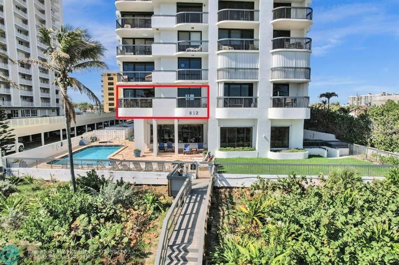 Property Photo: 812 N Ocean Blvd #205 FL 33062