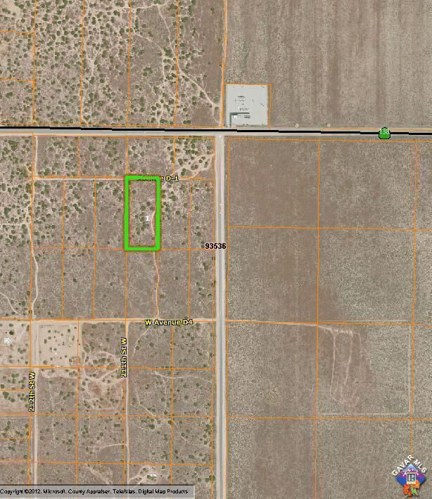 Property Photo:  0 211th St W &Amp Ave D1 Avenue  CA 93536 