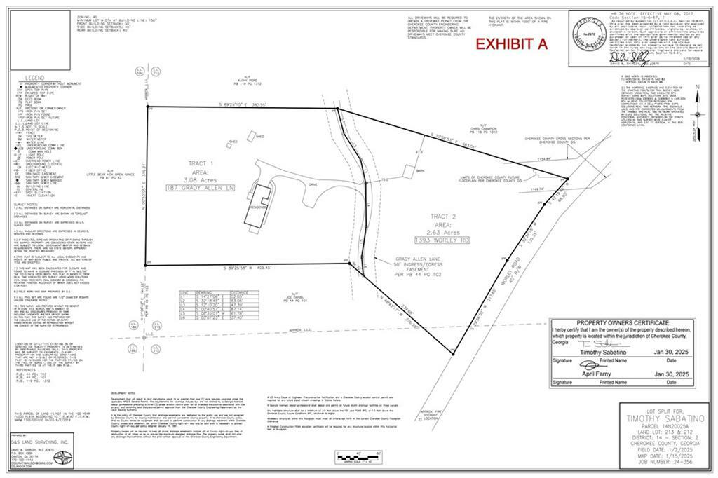 1393 Worley Road  Ball Ground GA 30107 photo