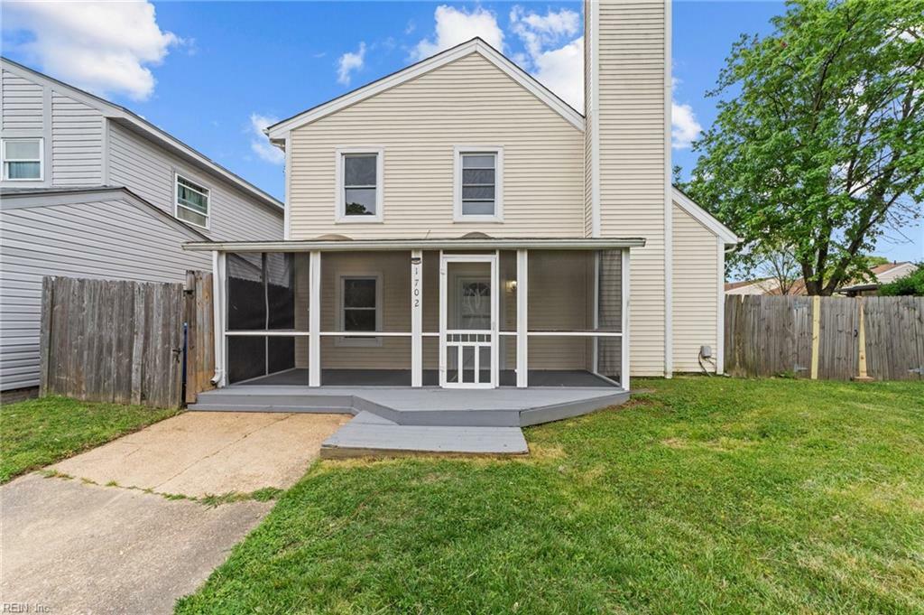Property Photo: 1702 Bivens St VA 23464