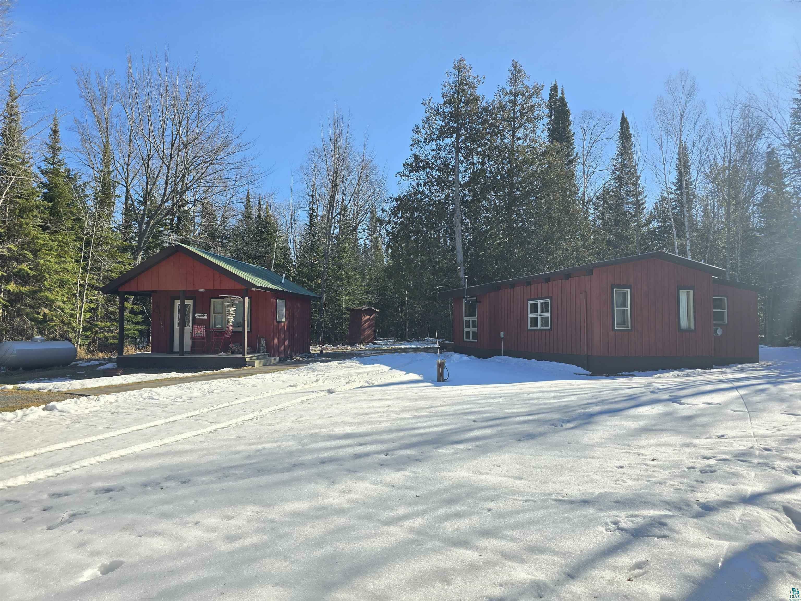 Property Photo:  88910 Bark Point Rd  WI 54844 