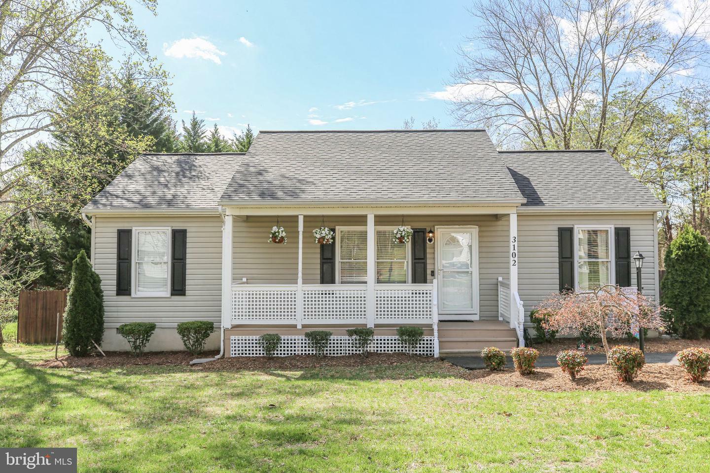 Property Photo: 3102 Brown Hill Drive VA 22408